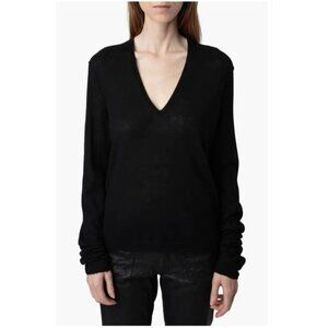 Rivy V-Neck Sweater Zadig & Voltaire Size M